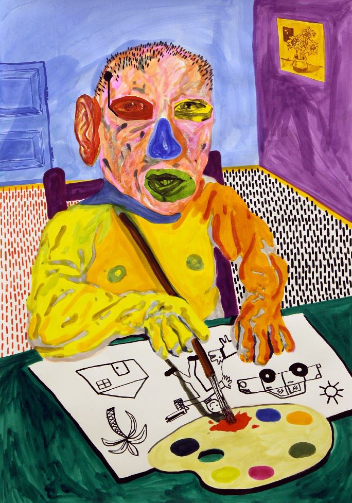 Parsa Mostaghim, Painter, 2020