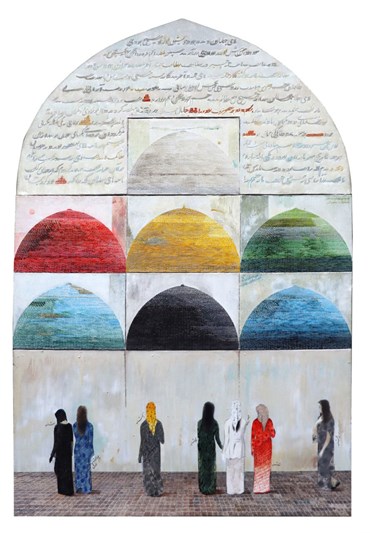 Painting, Rezvan Sadeghzadeh, Untitled, 2019, 84222