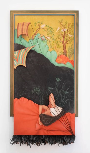 Painting, Arghavan Khosravi, Resting in Shadows, 2023, 71442
