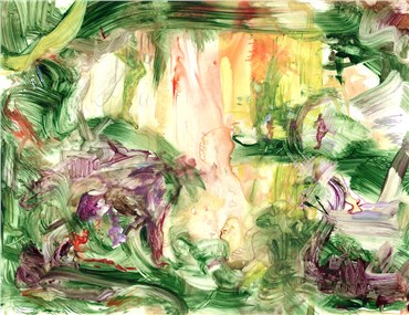 Painting, Saba Farhoudnia, Merging, 2020, 36067