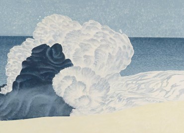 Painting, Meghdad Lorpour, A Sideview of Waves, 2024, 76805