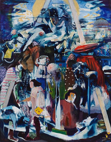 Painting, Ali Banisadr, Ministry of Truth, 2023, 78296