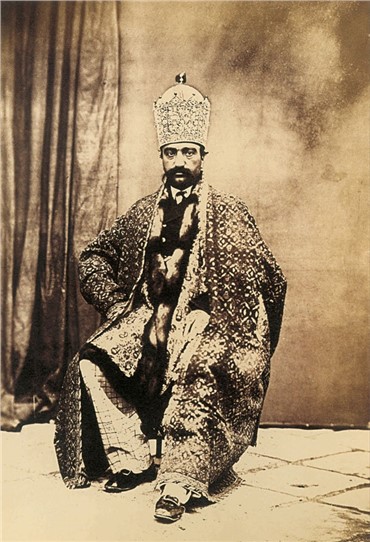 Photography, Agha Reza Akasbashi, Naser O'din Shah with Royal Crown, , 2016
