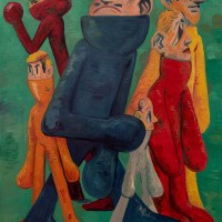 Painting, Milad Mousavi, Broken Men, 2022, 63350