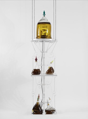 , Sahar Khoury, Untitled (Palestinian olive oil nightlight), 2023, 73633