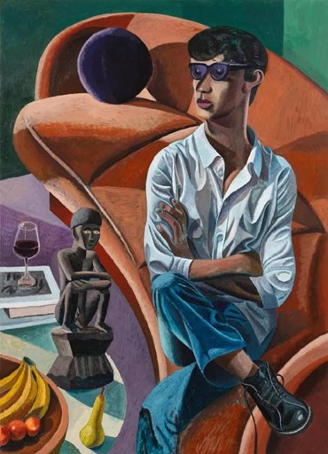 Painting, Morteza Khakshoor, One of Those Elegant Ones, 2024, 79680