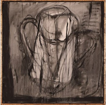 Painting, Aidin Xankeshipour, Black on Black, 2024, 84054