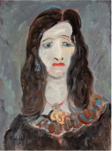 Painting, Hoseinali Zabehi, Virgin, 2024, 75774