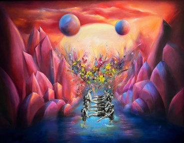 Painting, Nafiseh Emran, Untitled, 2024, 75885