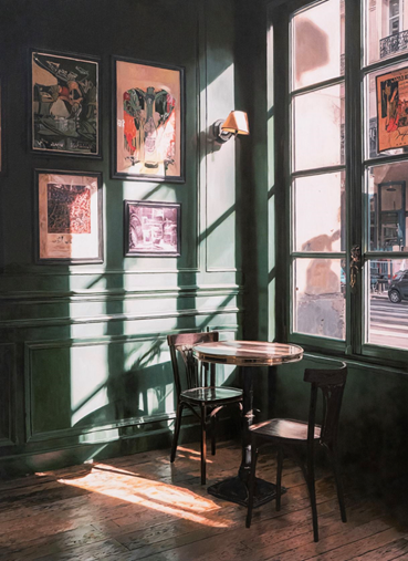 , Yigal Ozeri, Bistro Soleil, 2026, 82907