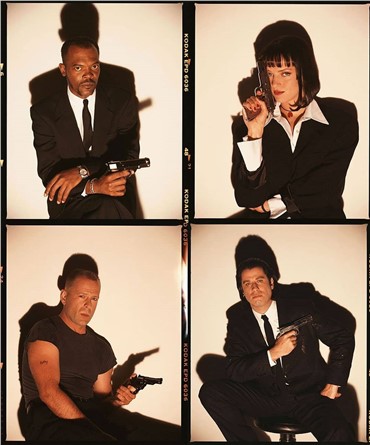 Photography, Firooz Zahedi, The Cast of Pulp Fiction, 1994, 15663