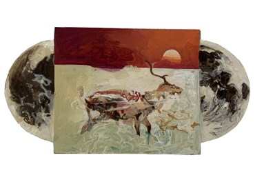 Painting, Nevisa Sayadian, Mirgashira No.1, 2024, 78903