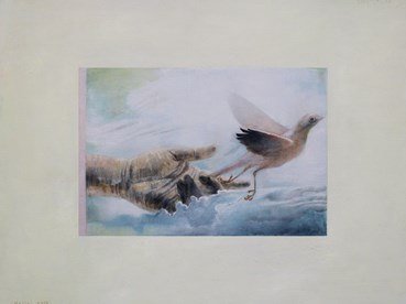 Painting, Omid Hallaj, Sunrise, 2015, 76613