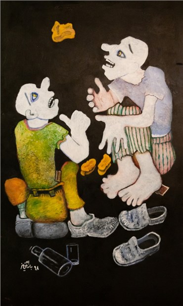Painting, Reza Bangiz, Untitled, 2020, 27925