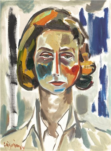 Painting, Marcos Grigorian, Portrait of Patti Flynn, 1964, 10127
