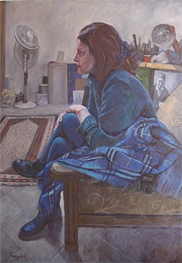 Painting, Farsam Sangini, Untitled, 2014, 21226