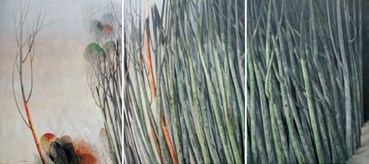 Painting, Rezvan Sadeghzadeh, Untitled, 2025, 80895