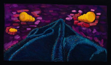 Painting, Aylar Dastgiri, Blanket Mountain, 2020, 53078
