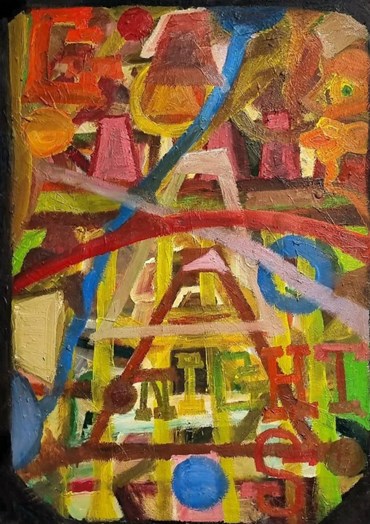 Painting, Kiyavash Danesh, Untitled, 2022, 77981