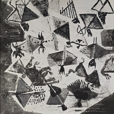 Shirin Arabi, Creation of Winged Creatures-the First Day, 2021, 0