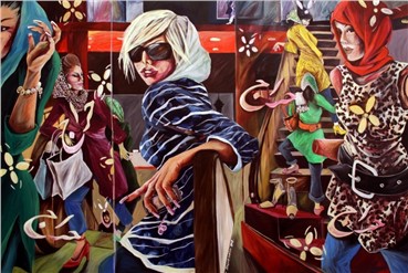 Painting, Saghar Daeiri, Untitled, 2008, 697