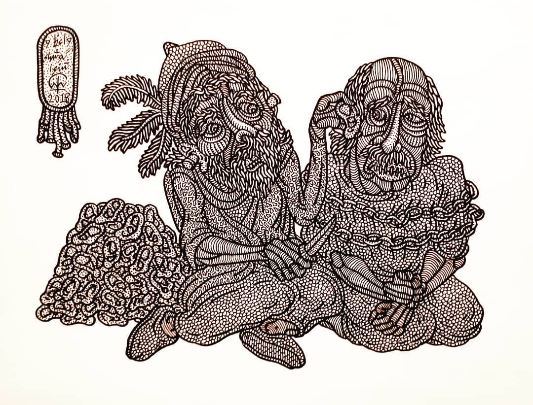 Amin Montazeri, Preacher and Hearing Ears, 2018