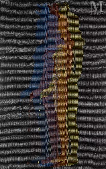 Painting, Samira Hodaei, One Heart, 2012, 82018