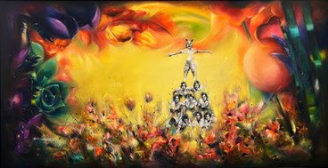 Painting, Nafiseh Emran, Untitled, 2024, 76031