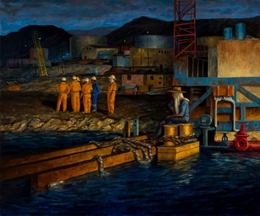 Painting, Ayda Roozbayani, The Observers, 2024, 80170