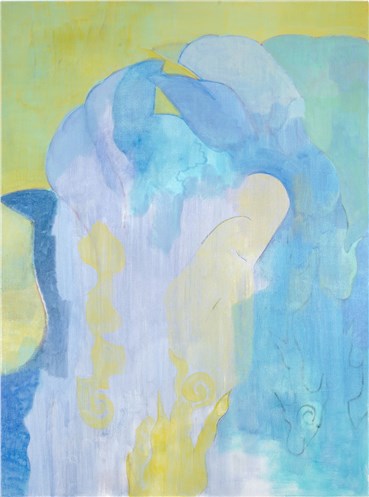 Painting, Azadeh Elmizadeh, If You Were Water, You Would Not Get Wet, 2019, 35454