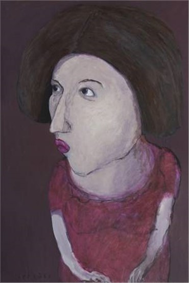 Painting, Raana Farnoud, Waiting, 2013, 5567
