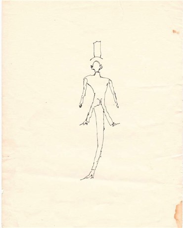 Drawing, Ardeshir Mohassess, Untitled, , 21949
