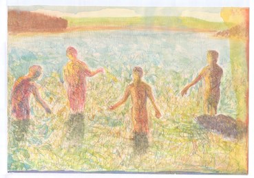 Painting, Mohammad Ramshe, Untitled, 2025, 80110