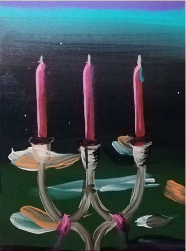 Bahareh Babaei, Night Candles, 2023, 0