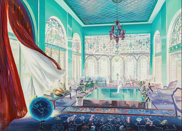 Painting, Mehdi Farhadian, Uninvited Guest, 2024, 82943