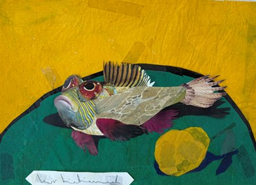 Painting, Mirmohamad Fatahi, Deadfish, 2023, 80222