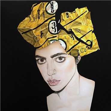 Painting, Farah Soltani, Chic, 2015, 10722