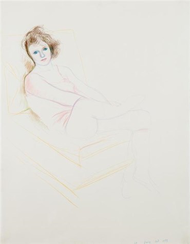 , David Hockney, Celia in a Pink Chemise, 1973, 21853