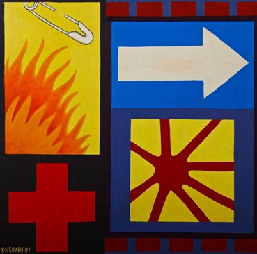 Painting, Bijan Nemati Sharif, Untitled, 1997, 75037