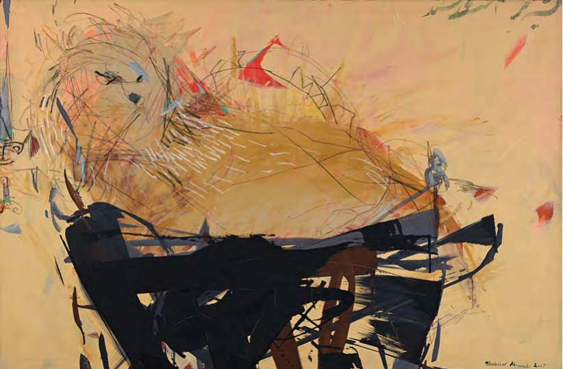 Shahriar Ahmadi, Lion and Sun III, 2007