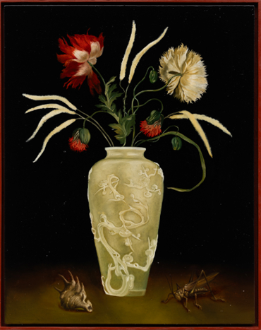 Painting, Sanam Khatibi, Beneath the slanted light of a crescent moon, 2024, 76985