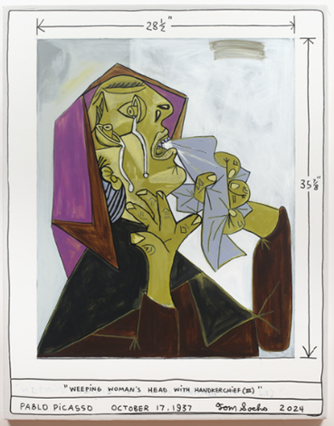 , Tom Sachs, Weeping Woman with Head in Handkerchief (III), 2024, 74974