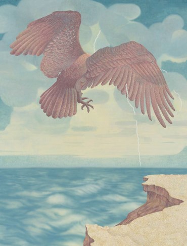 Painting, Meghdad Lorpour, Surfing Free on the Wings of Wind, 2024, 76809