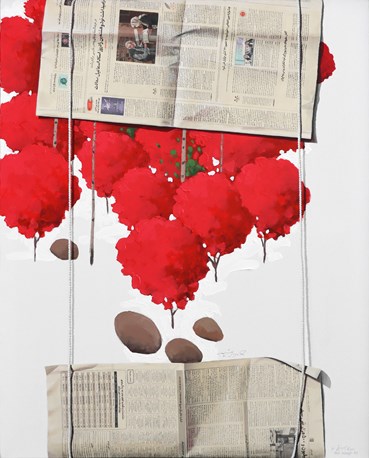 Painting, Arman Yaghoubpour, Untitled, 2025, 80669