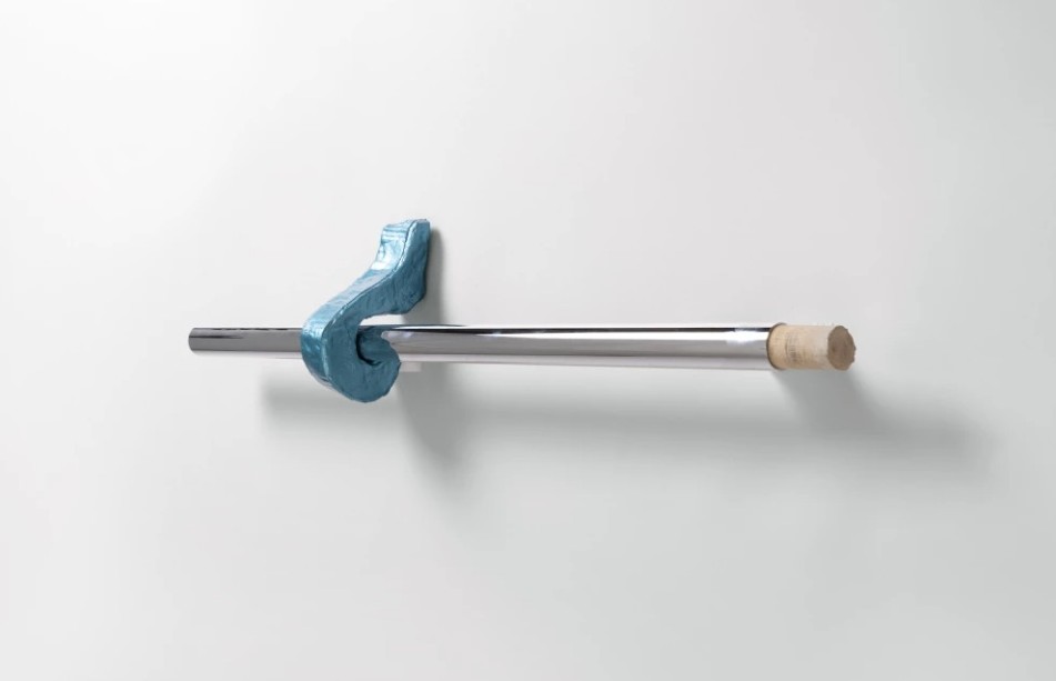 Nairy Baghramian, Off the rack (Handrail), 2012