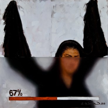 Painting, Reza Azimian, Flight, 2009, 46126