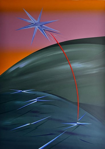 Painting, Farbod Elkaei, Untitled, 2025, 81092