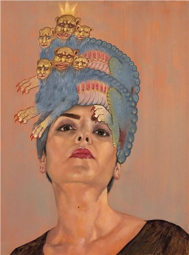 Painting, Bahar Sabzevari, Untitled, 2019, 24334