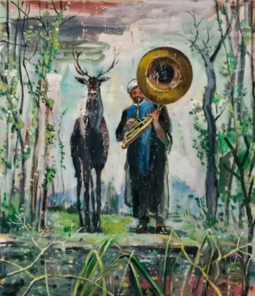 Painting, Nikzad Nodjoumi (Nicky), The Inauguration of New President, 2013, 75912