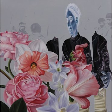 Painting, Roghayeh Najdi, A Piecemeal Oath, 2024, 77490